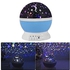Fantastic Flower Room Novelty Night Light Projector Lamp Rotary Flashing Starry Star Moon Sky Star Projector Kids Children Baby-Pink