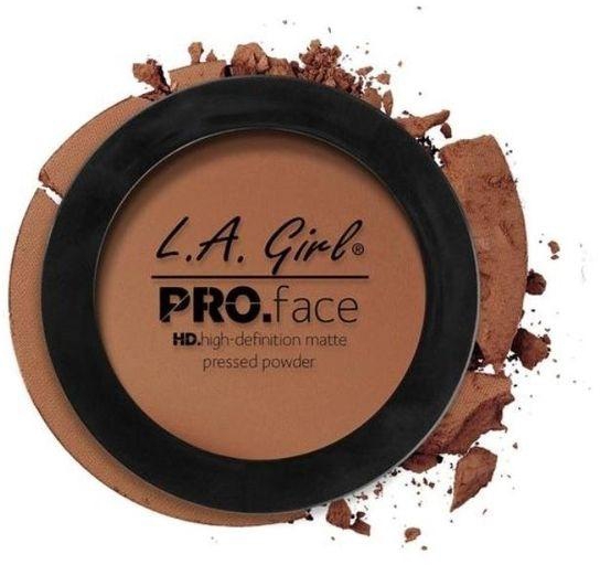 L.A Girl HD Pro Face Matte Pressed Powder - Cocoa, 0.25 Oz