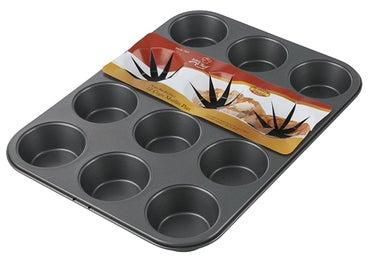 12-Cups Mini Muffin Pan Dark Grey