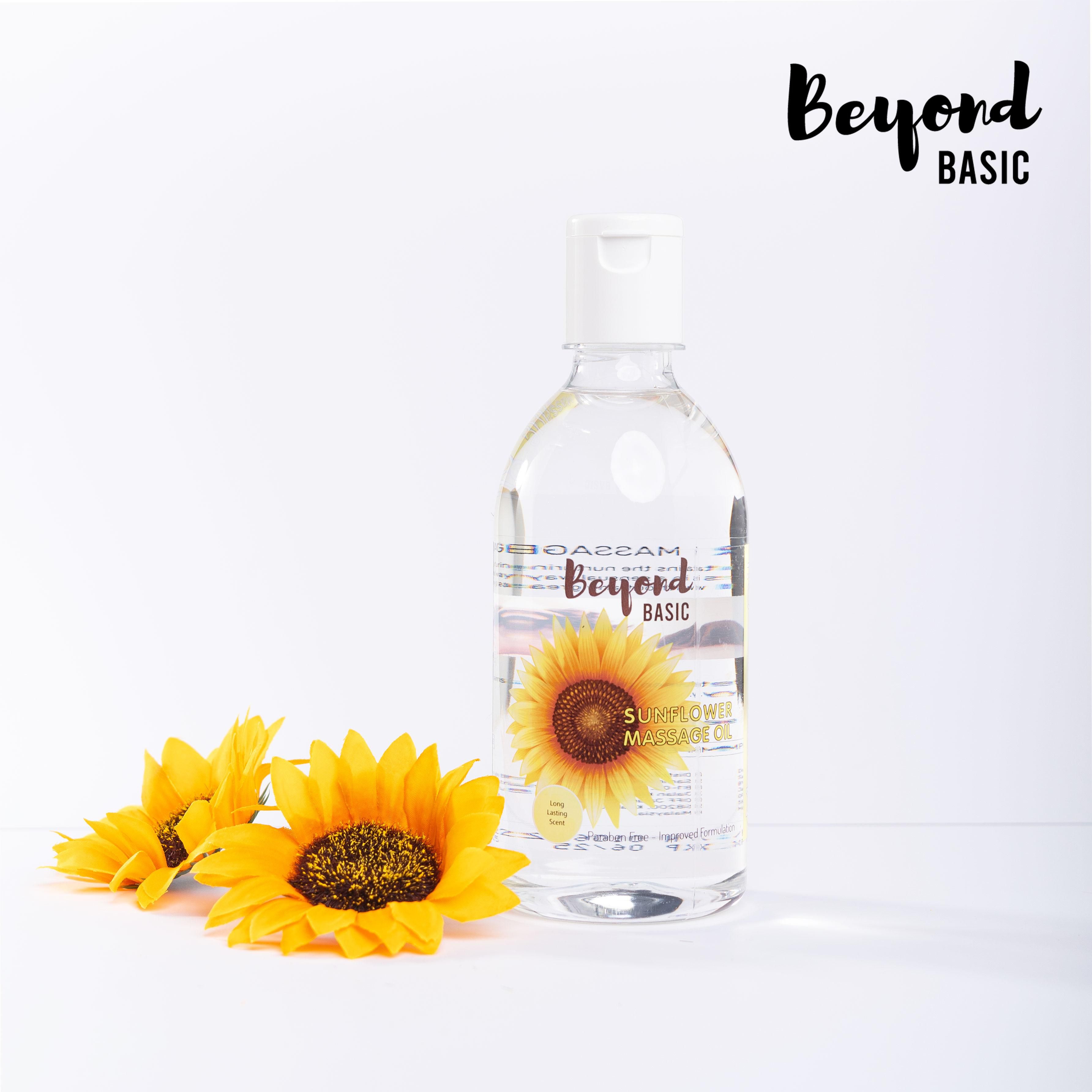 Beyond Basic Sunflower Massage Oil 410ml