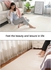 Soft Imitation Rabbit Velvet Carpet Living Room Carpet Bedside Rug Solid Color Premium Carpet 70*160cm