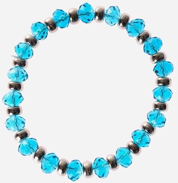 Variety Beaded Bracelet - Light Blue