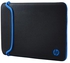 HP حافظة نيوبرين قابلة للعكس مقاس 14 انش (35.5 سم) باللونين الاسود والازرق لاجهزة اللاب توب/كروم بوك/ماك، أسود وأزرق