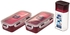 Lock & Lock Lunch Box, Set of 4 Pieces - Red, HPL758S3DR