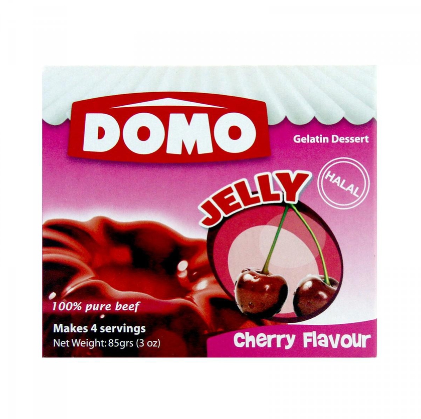 Domo Beef Jelly Cherry 85g