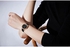 Women's stainless steel analog wrist watch nf5014 rg/b