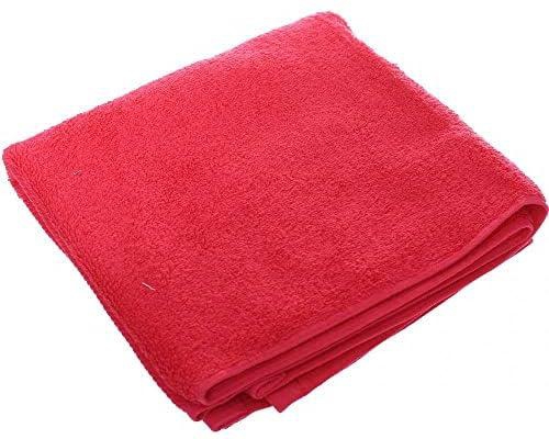 one year warranty_Cotton Face Towel, 50×100 Cm - Fuchsia9990297