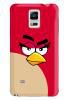Stylizedd Samsung Galaxy Note 4 Premium Slim Snap case cover Gloss Finish - Girl Red - Angry Birds