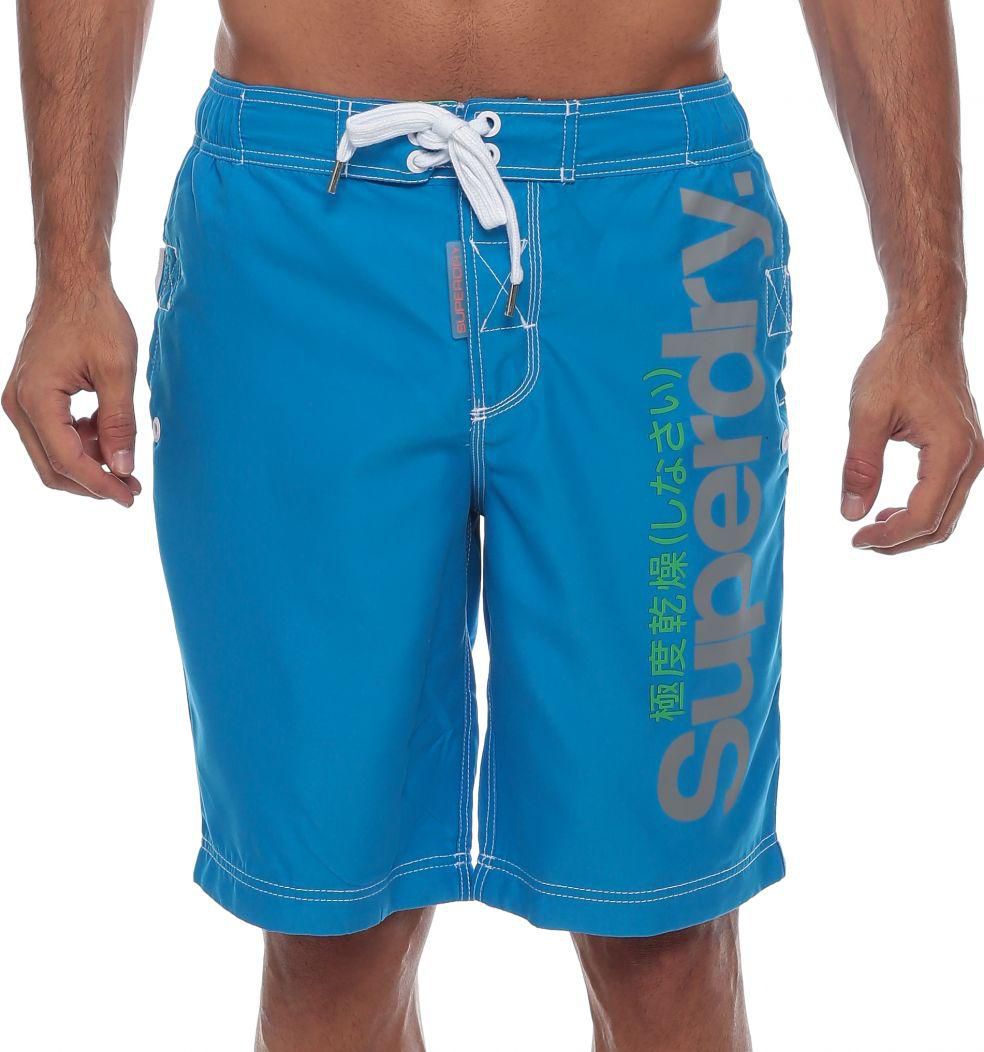 Superdry M30MP021F4-RGZ Board Shorts for Men - L, Blue