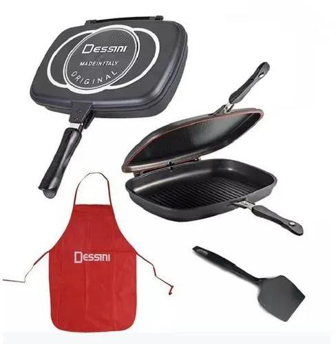 OFFER OFFER Dessini Double Pan /Meat Grill Non Stick 40cm  Kitchen & Dining room appliances