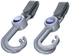 Chicco Universal Stroller Hook Set 2 Pieces, Grey- Babystore.ae