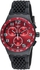 Swatch Testa De Toro Unisex Red Dial Silicone Band Watch - SUSB101