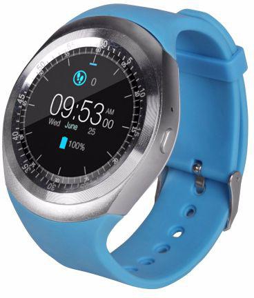 Y1 Android Smart Watch With Sim Card Slot - Blue