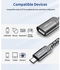 محول JSAUX Micro USB OTG ، [2-Pack] Micro USB Male to USB 2.0 Female OTG Cable متوافق مع Samsung S7 - S7 Edge - S6 - S6 Edge ، Note 5-4 - S4 - S3 ، Huawei P Smart - P8 - Honor 8X ، Sony Xperia XA - Z5