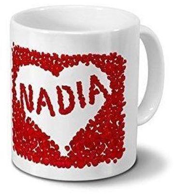 Nadia Floral Ceramic Coffee Printed Mug