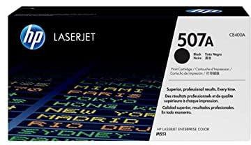 HP CE400A 507A Original LaserJet Toner Cartridge,Black
