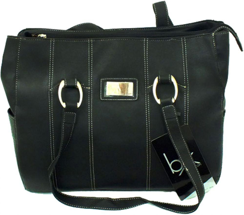 Lady laptop bag 124-T in Nylon ,fits most to ""15.6"", in gray color