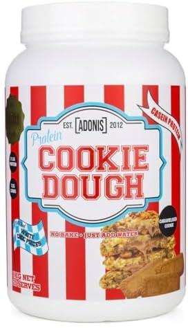 Adonis Protein Cookie Dough Caramelised Cookie 1kg (Caramelised Cookie)