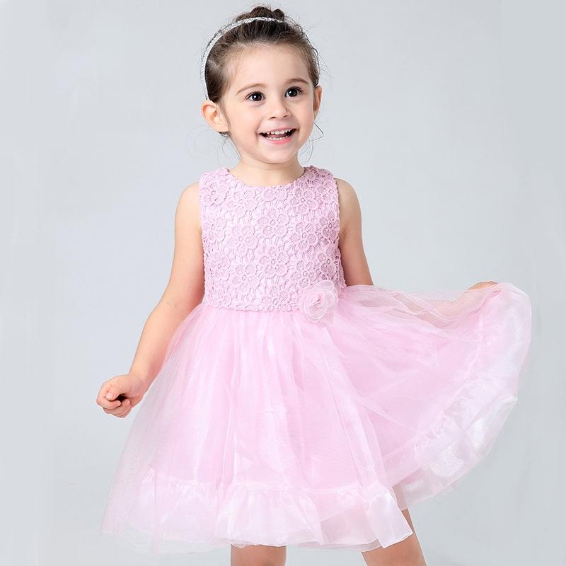 Koolkidzstore Girl Dress Princess Floral Top Design For 6-36M (2 Colors)