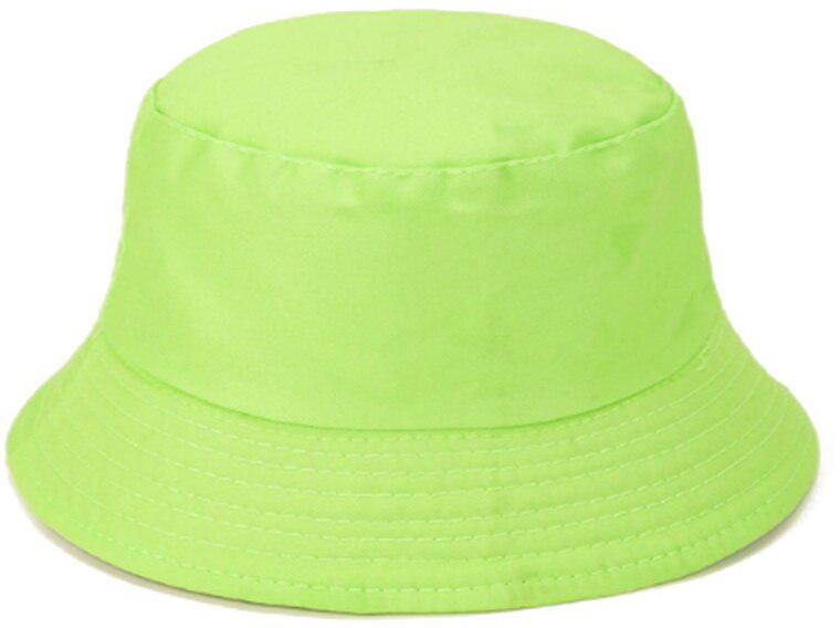 Women's Bucket Hat Chic Solid Color Hat Accessory