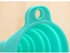 Silicone Practical Collapsible Funnel - 1pcs - Blue