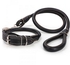 Easy Grip 2-in-1 Rolled Leather Pet/Dog Collar & Leash