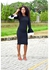 WittyMay Apparels Classy Dress Black