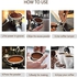 مكبس قهوة 51 ملم من ارابيت - اكسسوار اسبريسو ستانلس ستيل بقاعدة مصنوعة من خليط معدني من الالومنيوم، مكبس بن احترافي لتسوية القهوة