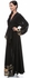 Regular Fit Long Sleeves Abaya For Women Large Black