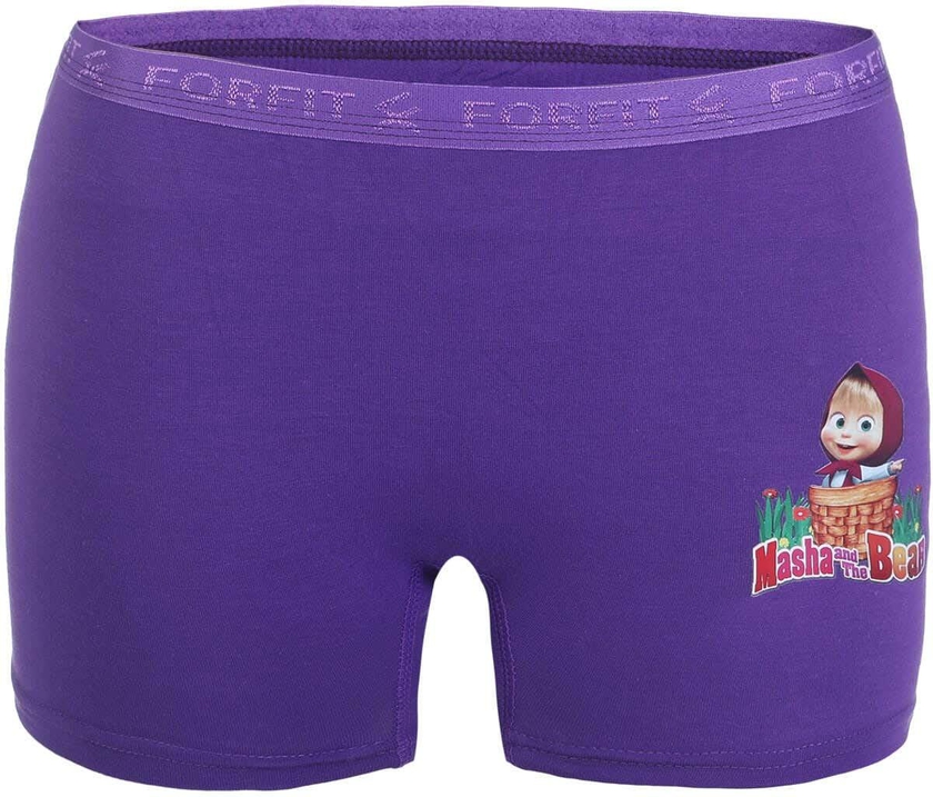 Get Forfit Lycra Hot Short for Girls, size 4 - Purple with best offers | Raneen.com