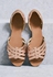 Lattice Flat Sandals