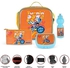 TRUCARE Disney Princess Adventure Begins 5in1 Trolley School Bag Set | Kids Backpack Gift | Water Resistant,Box set 18"