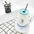 55 Degree Thermostat Cup Heating Cup Warm Coaster Milk Coffee Heating Thermostat Warm Coaster with Spoon Cover