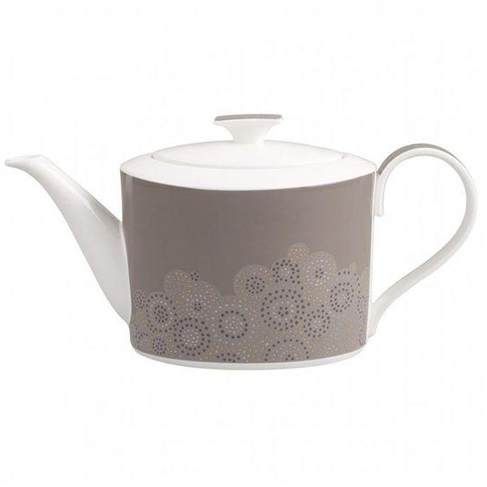 Villeroy & Boch 1045110460 Modern Grace Grey Teapot - 6 Persons - 1.20L