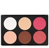 BH Cosmetics Contour & Blush Palette - 6 Colors