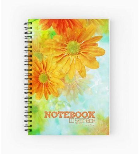 Sketch Book Floral 01 - 80 gm - NoteBook - 20 X 14 cm