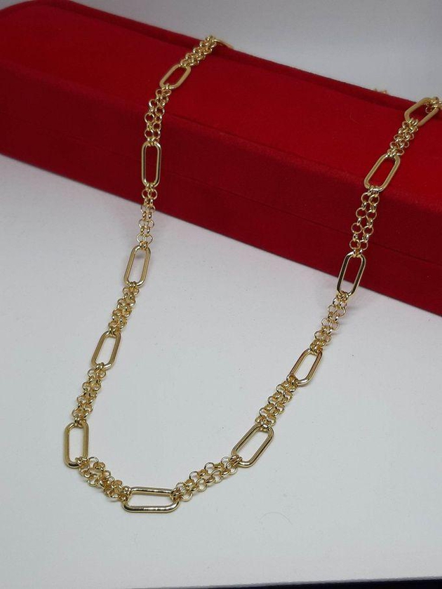 RA accessories Women Necklace Of Chinese Gold With - Elegant