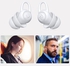 Silicone Ear Plugs Anti Noise Reusable Plugs For S
