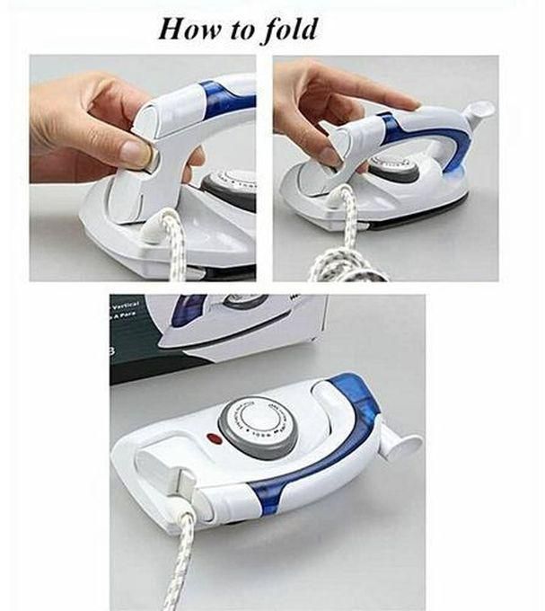 Foldable Travelling Steam Pressing Iron