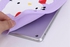 3D Cartoon Soft Silicone Back Case For Apple iPad Air / iPad 5 Purple