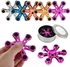 Milano Toys 5 Pieces Big Metal Star Fidget Hand Spinner In One Set 03762 - 5 Different Colors