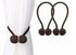 Deals For Less - Magnetic Tieback , Curtain Holder , Brown  Color