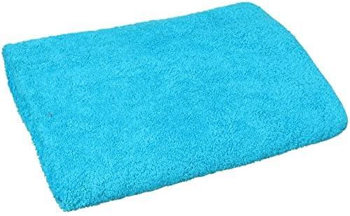Cotton Solid Washcloth, 140X70 Cm - Turquoise15705_ with two years guarantee of satisfaction and quality