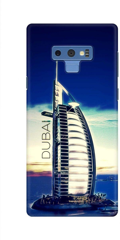 Stylizedd Samsung Galaxy Note 9  Slim Snap Classic Case Cover Matte Finish - Burj Al Arab - Dubai