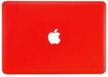 Protective Hard Shell Case For Apple MacBook Pro 15/15.4-Inch Red
