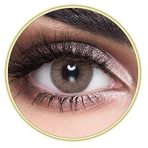Unisex Contact Lenses, MyLens Light Brown, Cosmetic Contact Lenses, 6 Months Disposable, Light Brown Color