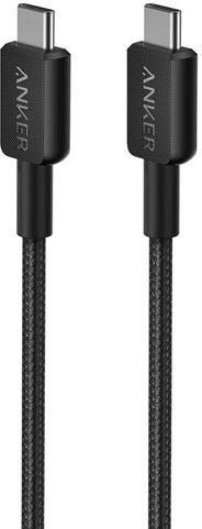 322 Type-C To Type-C Braided Cable 1.8M Black
