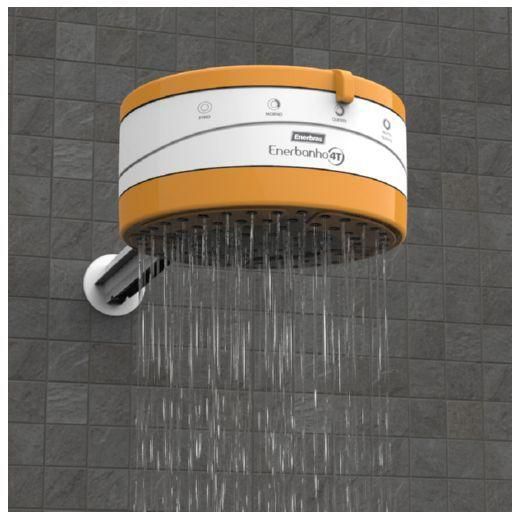 Enerbras Electric Instant Hot Water Shower Head Heater (salty Water)