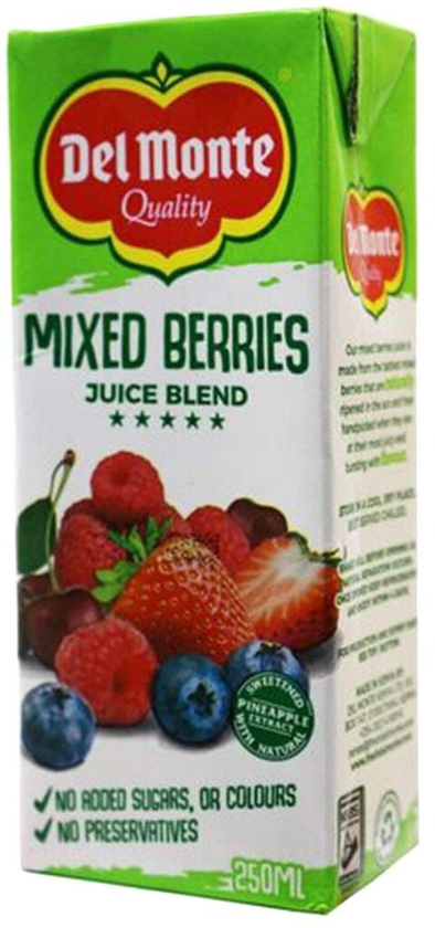 Del Monte Mixed Berry Juice 250Ml
