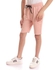 Andora Nude Pink Elastic Waist Cotton Comfy Shorts